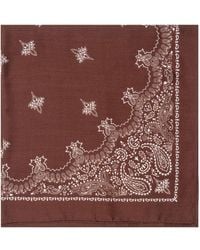 Destin - 90X90 Wool Bandana Scarf - Lyst