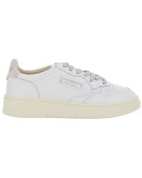 Autry - Sneakers Medalist Low Wom Leather - Lyst