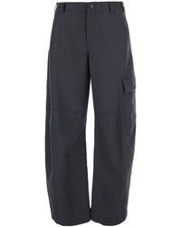Brunello Cucinelli - 100% Virgin Wool Trousers For - Lyst