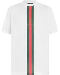 Gucci - Cotton T-Shirt-Multicolour T-Shirts - Lyst