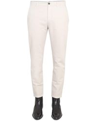 Department 5 - Pants With Logo Patch - Lyst