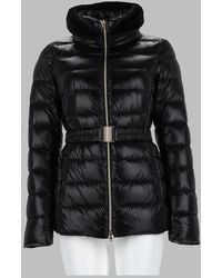 Herno - Quilted Cinched Waist Polyamide Down Jacket - Lyst