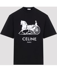 Celine - Relaxed T-Shirt - Lyst
