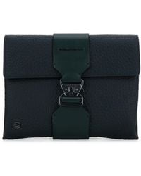 Piquadro - Mini Leather Pouch Bag For - Lyst