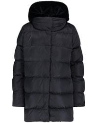Herno - Hooded Long Puffer Coat - Lyst