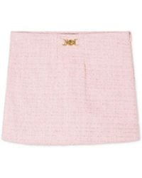 Versace - Skirt Cotton Mix Tweed - Lyst