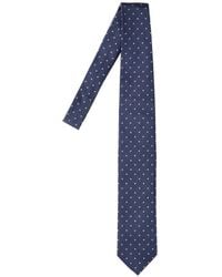 Altea - Polka Dot Silk Tie - Lyst