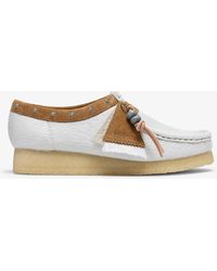 Clarks - Wallabee Mini Leather Moccasin - Lyst