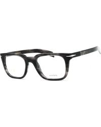 David Beckham - Db 7070 Plastic Rectangular Eyeglasses - Lyst