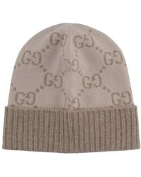Gucci - Jacquard Gg Hat - Lyst