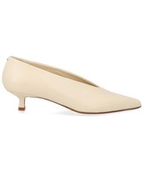 Aeyde - Clara 40 Leather Pumps - Lyst
