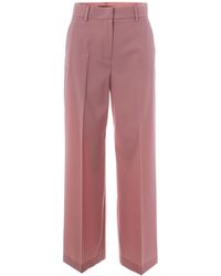 Weekend by Maxmara - Palazzo Trousers Wool - Lyst