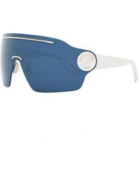 Dior - Sunglasses Shield Rimless, Shiny/ Frame And Lens Pacificm1U96B0 - Lyst