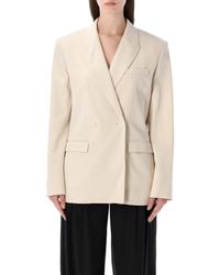 Isabel Marant - Calie Silk Crepe Jacket - Lyst