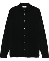 Lardini - Classic Button-Down Wool Sweater - Lyst