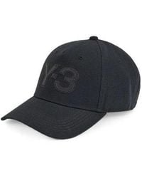 Y-3 - Logo Cotton Baseball Cap - Lyst