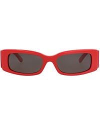 Balenciaga - Square/Rectangle Mini Sunglasses - Lyst