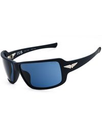 Police - Spln37 Plastic Rectangular Sunglasses - Lyst