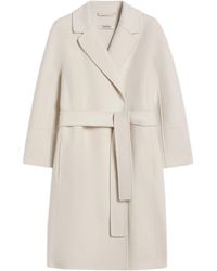 Max Mara - Comfort Fit Kimono Sleeve Coat Size 40 - Lyst