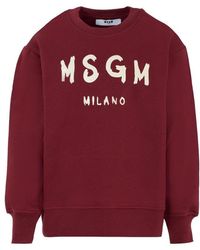 MSGM - Kids Logo Mini T-Shirt - Lyst
