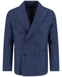 Tagliatore - Jackets Linen - Lyst