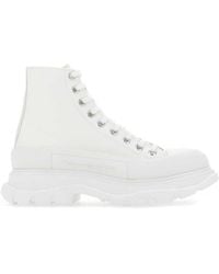 McQueen - Canvas Canvas Sack Sneakers - Lyst