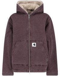 Carhartt - Mitch Double-Zip Lambskin Lining Jacket - Lyst