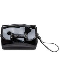 DSquared² - Sleek Logo Metal Clutch Bag - Lyst