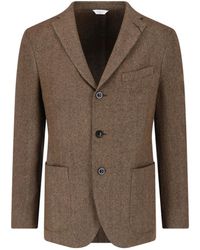 Boglioli - Herringbone Wool Blazer - Lyst