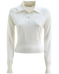 Givenchy - Silk-Cotton Polo Shirt For - Lyst