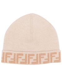 Fendi - Junior Beanie Ff Reversible - Lyst