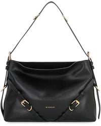 Givenchy - Voyou Media Leather Shoulder Bag - Lyst