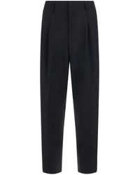 NN07 - Wide-Leg Trousers With Front Pleats - Lyst