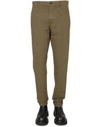 Aspesi - Straight-Leg Chino Pants With Zipper - Lyst