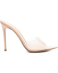 Gianvito Rossi - Elegantly Crafted Pointed Toe Sandals With 105Mm Heel - Lyst