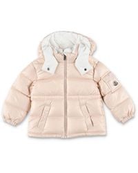 Moncler - Lightweight Glossy Down Puffer Jacket With Detachable Hood - Lyst