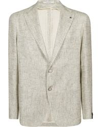 Tagliatore - Blazer À Simple Boutonnage - Lyst