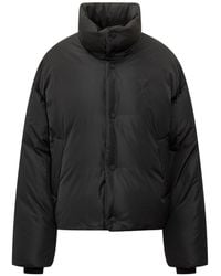 Ami Paris - Puffer Jacket With Heart Logo - Lyst