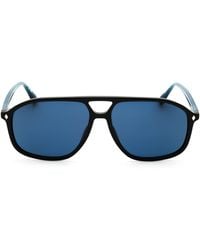 Web - Rectangular Acetate Sunglasses - Lyst