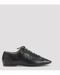 Lemaire - Classic Leather Flat Derby Shoes - Lyst