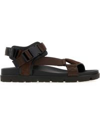 Prada - Solid Sandals - Lyst