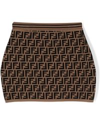 Fendi - Knitted Junior Skirt - Lyst
