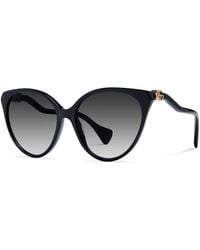 Gucci - Cat Eye-Frame Acetate Acetate Sunglasses Gg1011S-001 - Lyst