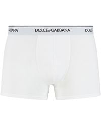 Dolce & Gabbana - Set Of Two Cotton Boxers - Lyst
