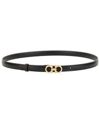 Ferragamo - Gancini Buckle Belt - Lyst