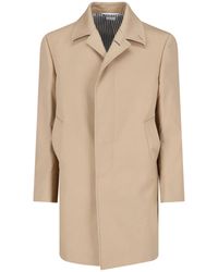 Thom Browne - Cotton-Lined Cupro-Trim Jacket - Lyst