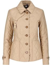 Burberry - Jackets Polyester - Lyst