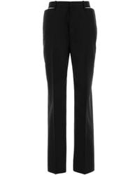 Jil Sander - Black Wool Pant - Lyst