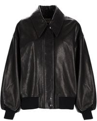 KHAITE - Solid Shirt Collar Jacket - Lyst