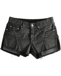 Rick Owens - Denim Shorts - Lyst
